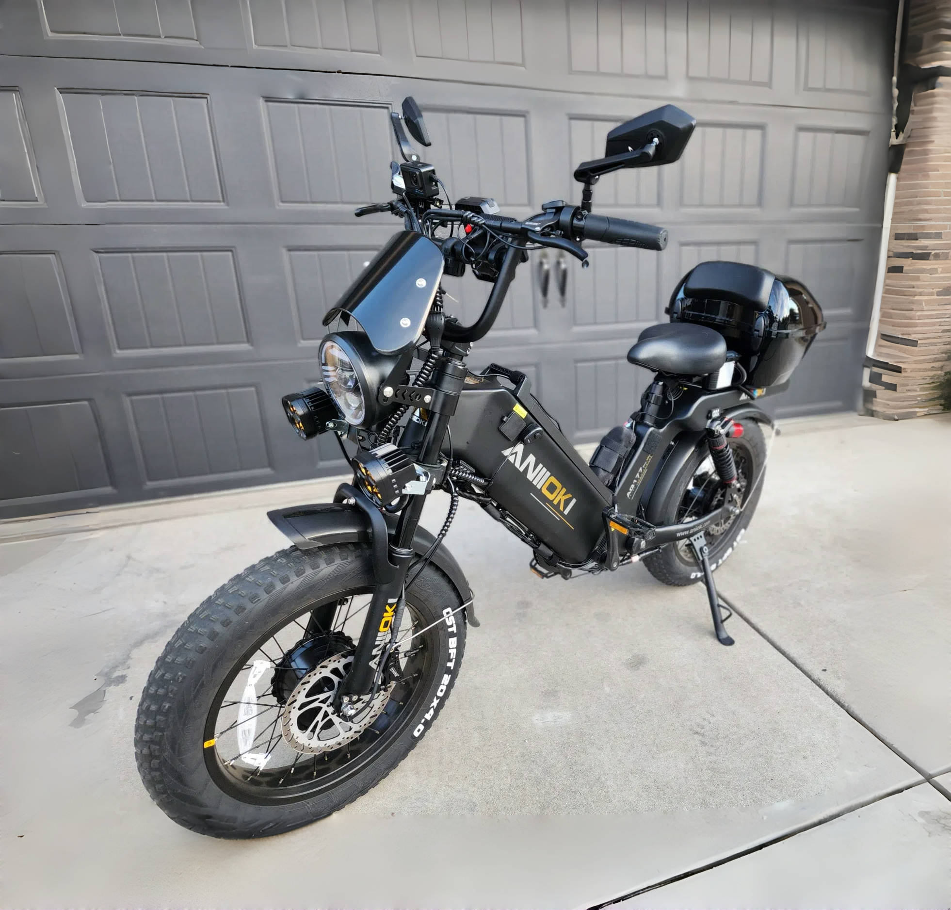 2025 Version AQ177 Pro Max 52V Dual Motor Ebike