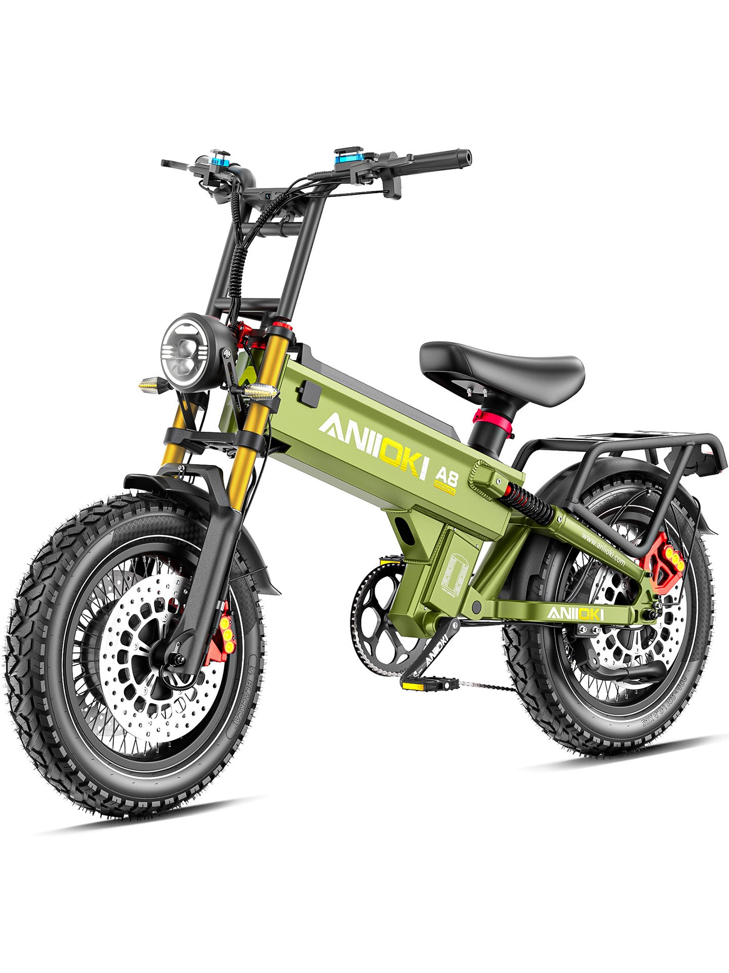 2025 Version A8 Pro Max 60V Dual Motor Ebike