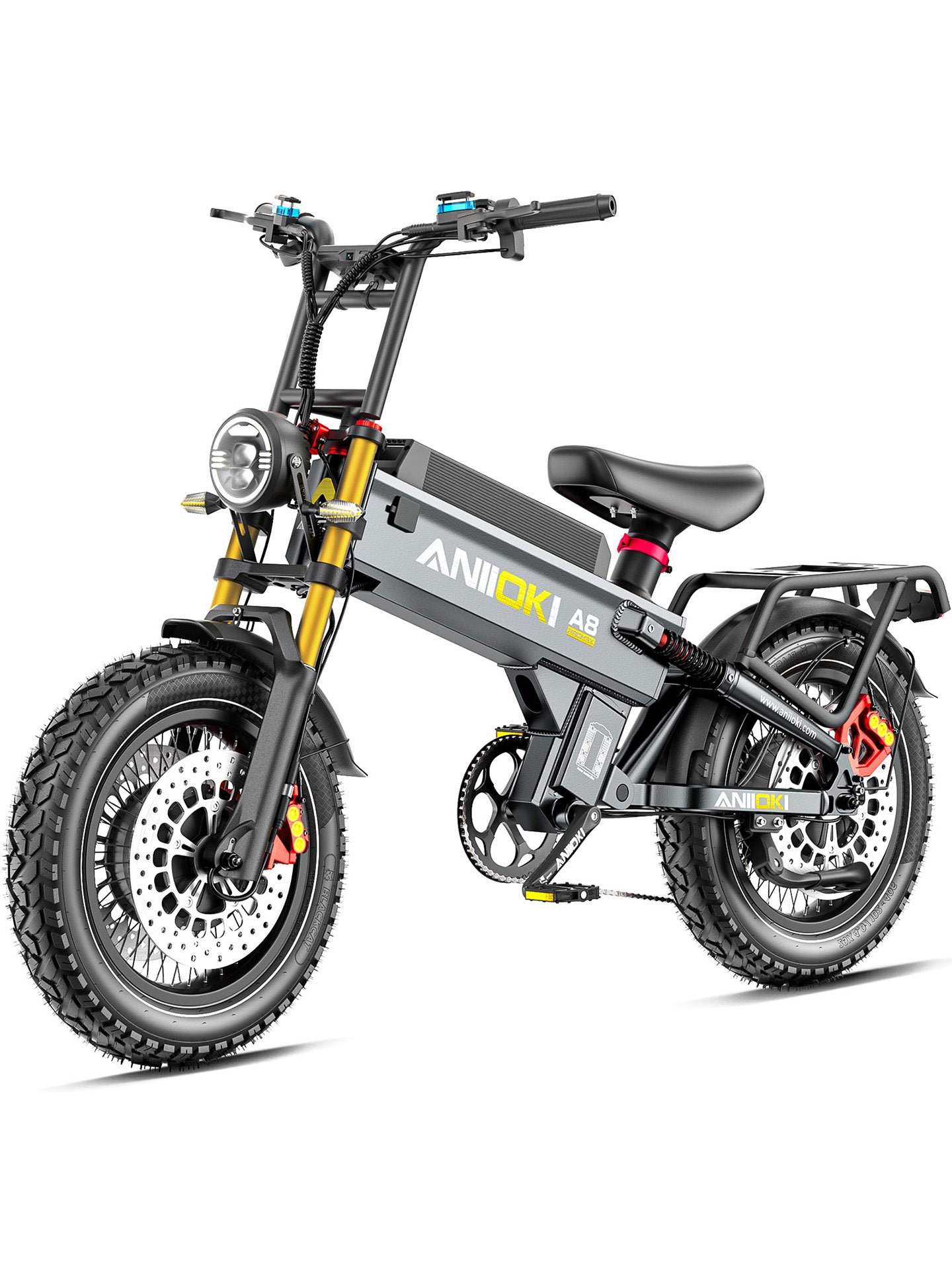 2025 Version A8 Pro Max 60V Dual Motor Ebike