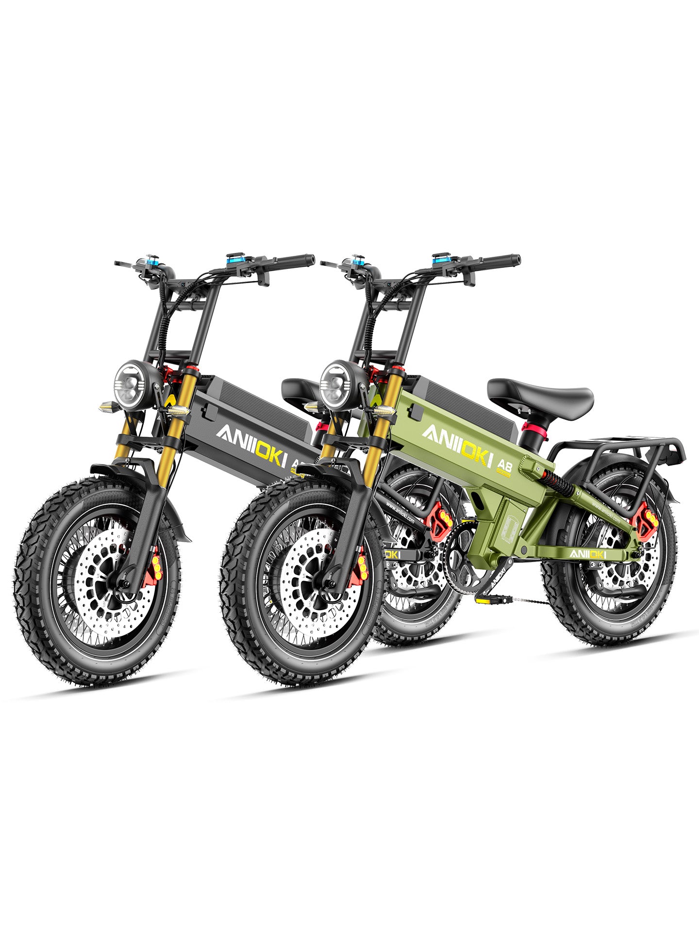 Bundle Sale - A8 Pro Max Dual Motor 60V 80Ah x 2