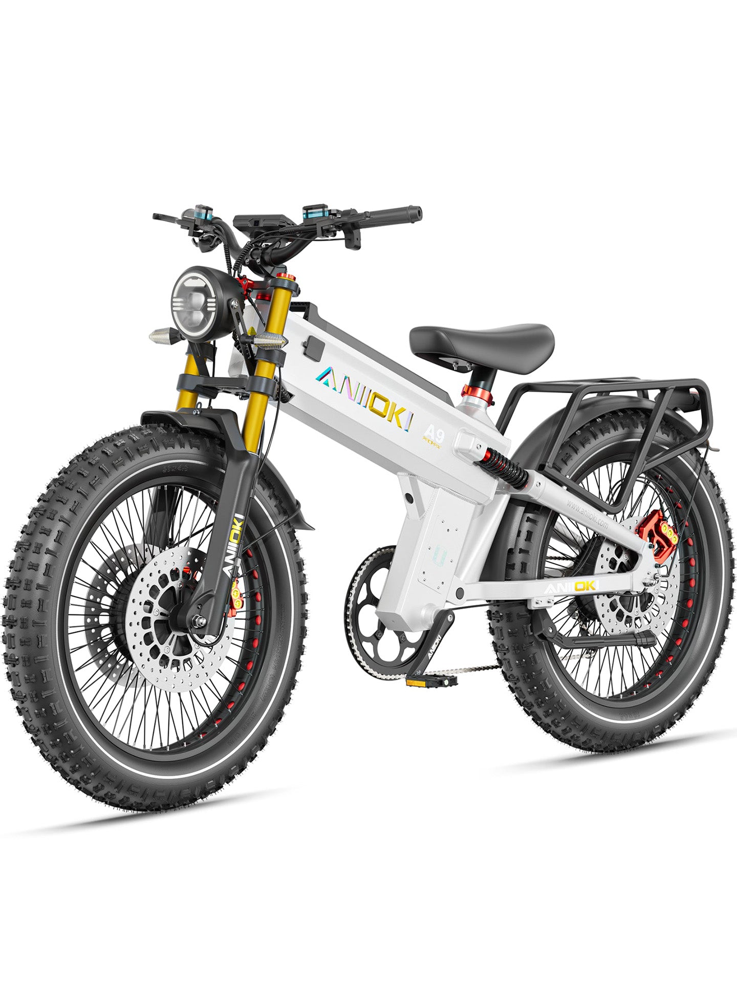 2025 Version A9 Pro Max 60V Dual Motor Ebike