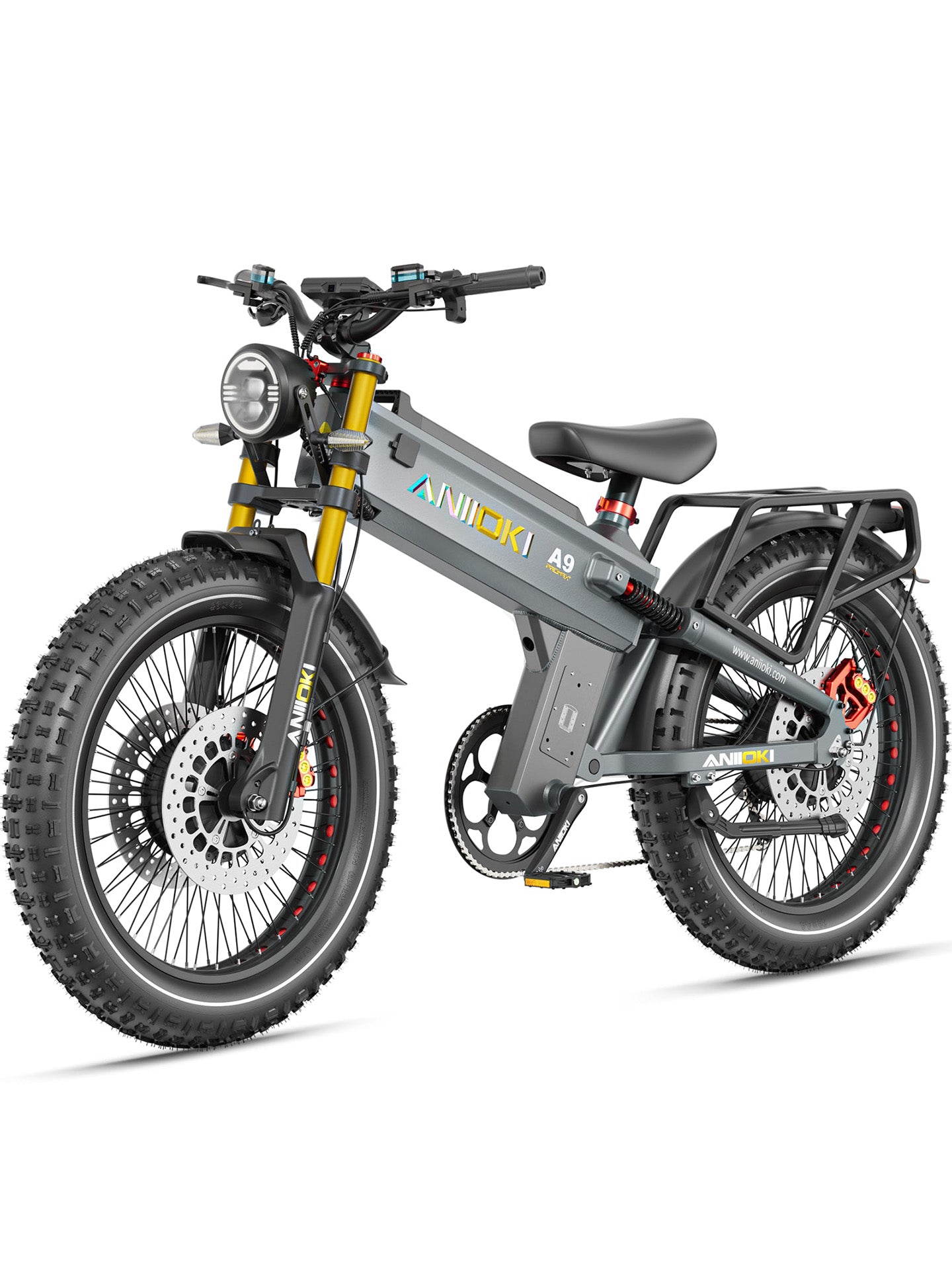 2025 Version A9 Pro Max 60V Dual Motor Ebike