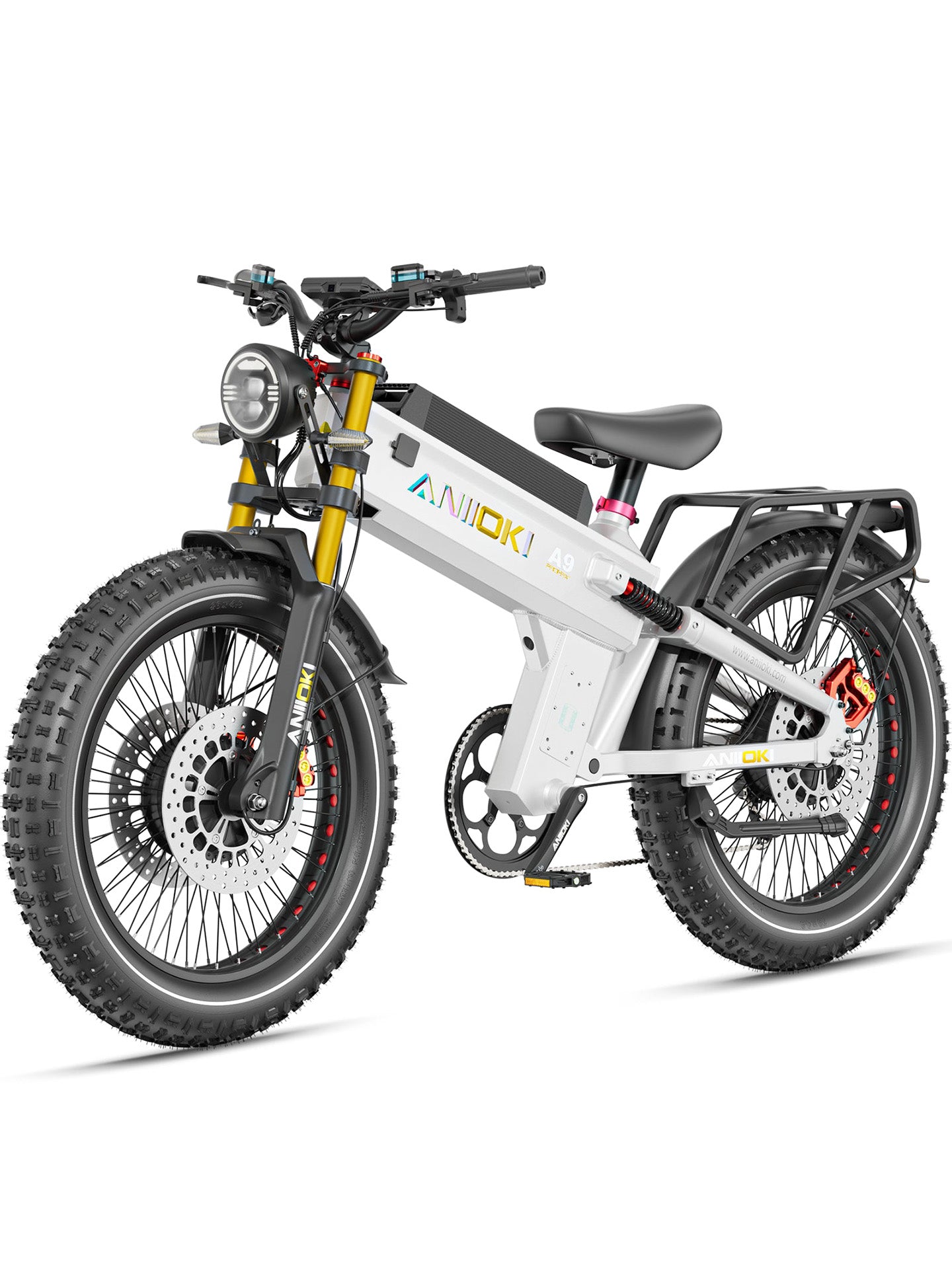 2025 Version A9 Pro Max 60V Dual Motor Ebike
