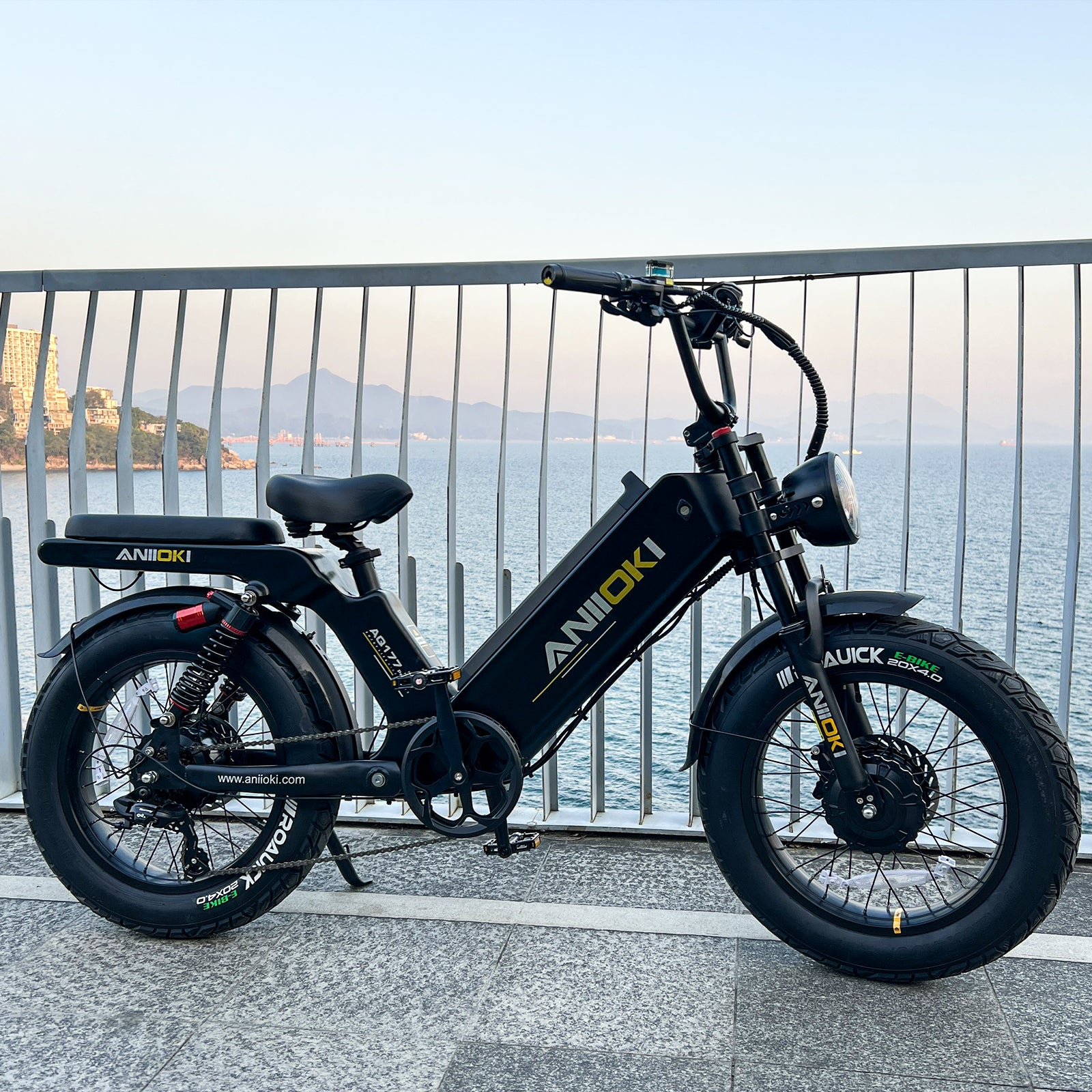 2025 Version AQ177 Pro Max 52V Dual Motor Ebike