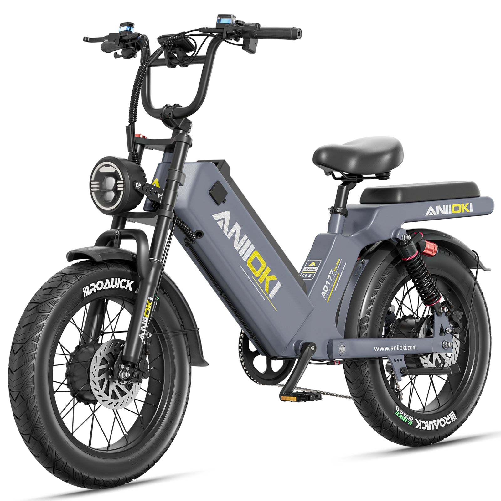 2025 Version AQ177 Pro Max 52V Dual Motor Ebike